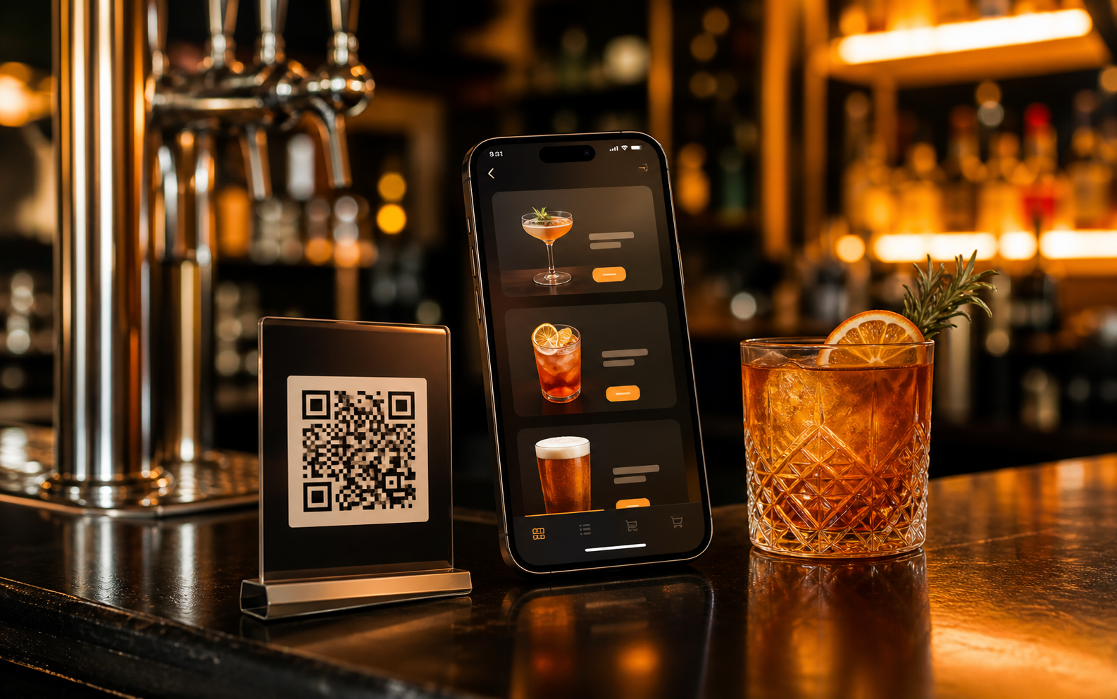 Ejemplo de bares con CatalogoQR