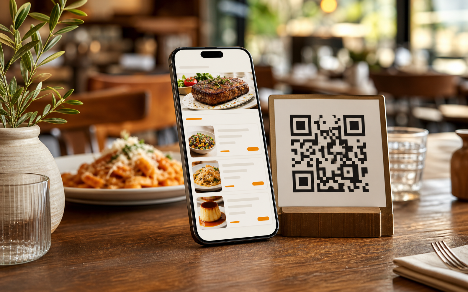 Ejemplo de restaurantes con CatalogoQR